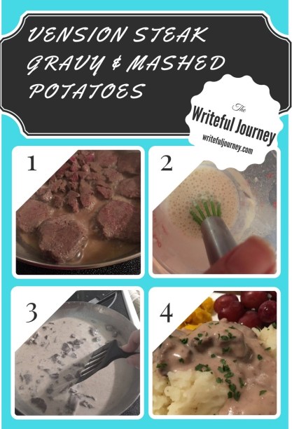 Venison Steak Gravy WritefulJourney.com